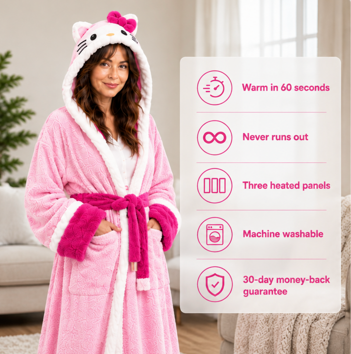 Heated Wearable Blanket