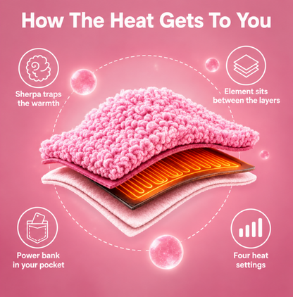 Heated Wearable Blanket